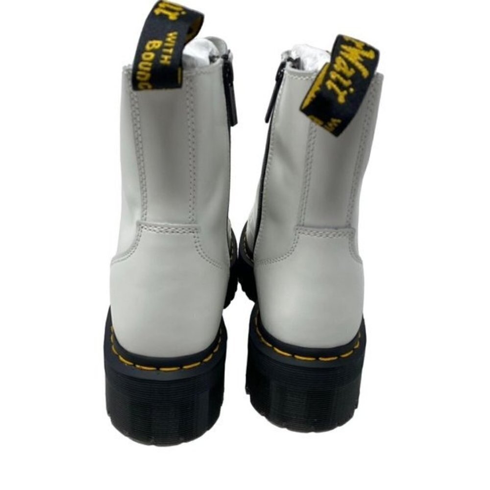 Dr. Martens JADON BOOT SMOOTH LEATHER PLATFORMS Unisex Men's 7 - Picture 8 of 13